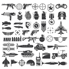 army and military icons
