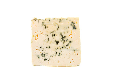 Blue cheese isolated