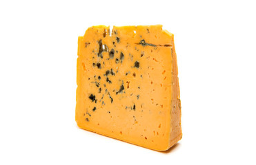 Blue cheese isolated
