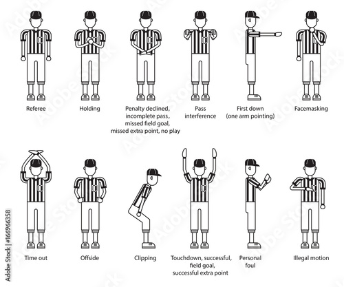 referee American Football Icon Set Stock Image And Royalty free referee-american-football-icon-set-stock-image-and-royalty-free