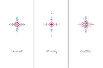 Wedding invitation template