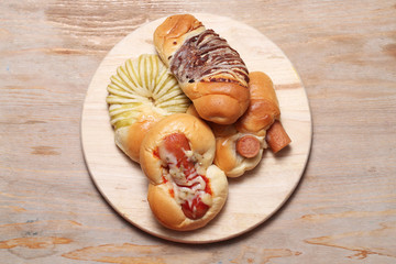 Bread to taste , Delicious and sweet seasonal bread