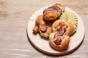 Bread to taste , Delicious and sweet seasonal bread