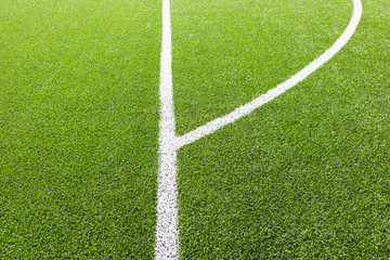 Obraz premium pattern of fresh green grass for football sport, soccer field
