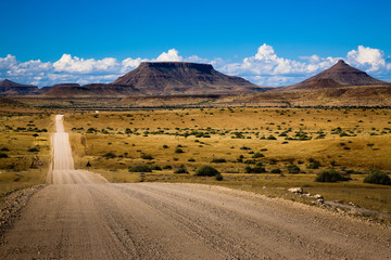 Landscape in Damaraland region - Namibia