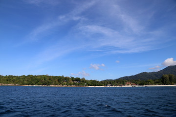 Image view Island Lipe in the Andaman Sea Thailand