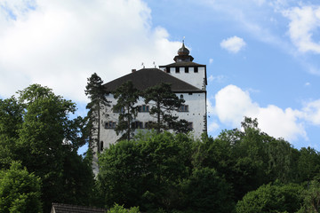 Fototapeta na wymiar castle in switzerland