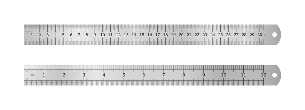 Wooden Rulers Double-Sided Ruler Measuring Rulers Wood Inch Scales (12  Inches) - China Ruler, Wood Ruler