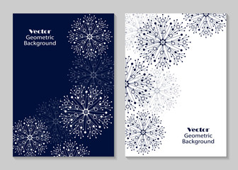 Fototapeta na wymiar Modern brochure cover design