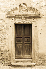 old front door