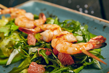 Shrimp and Avocado Salad with Grapefruit - Powered by Adobe