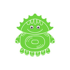 Cute monster vector illustration