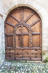 Porte d'entrée ancienne 