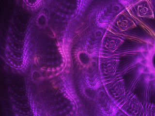 Abstract fractal background