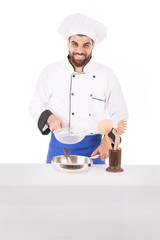 Smiling chef