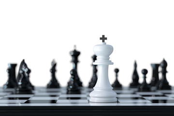 Chess business concept