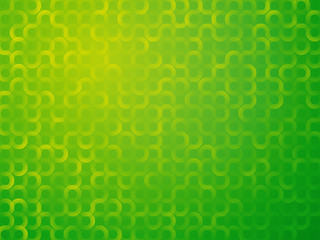 abstract green circles background