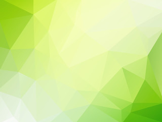 Obraz premium vector green triangles background