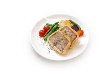 豚肉のパテのパイ包み焼き