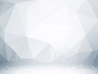 abstract vector gray low polygon background