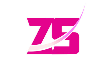 ZS Initial Logo for your startup venture