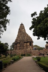 Kandariya Mahadeva Temple (the Great God of the Cave)  at Khajuraho in Madhya Pradesh, India