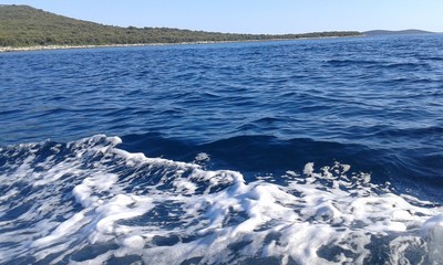 sea, blue, summer, waves, nature