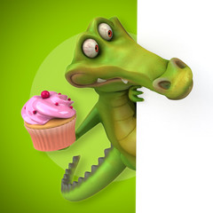 Fun crocodile