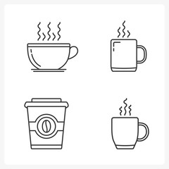 Coffee Line Icons