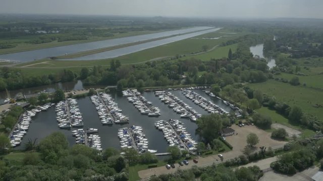 Aerial 10 Of Dorney Lake, Windsor, UK