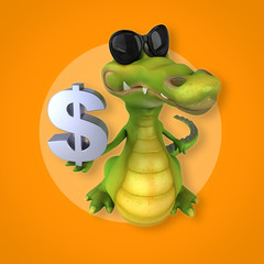 Fun crocodile