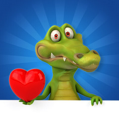 Fun crocodile