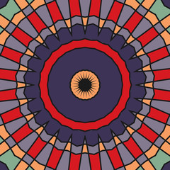 Seamless pattern in arabic style. Muslim, eastern, oriental colorful background. Vector illustration.