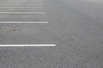 Empty parking place ,asphalt texture
