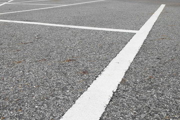 Empty parking place ,asphalt texture