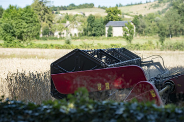 moissons à séverac d'aveyron