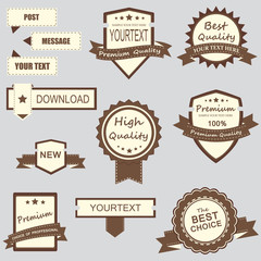 ribbon and banner collection