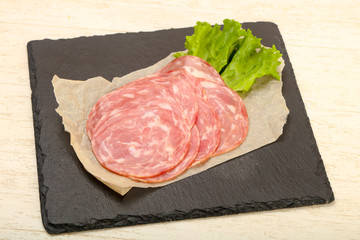 Sliced sausage