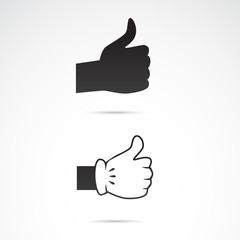 Human hand vector icon.