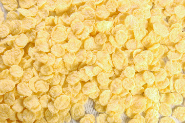 Oat flakes close-up. Healthy lifestyle
