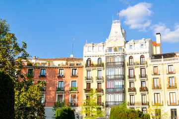 Fototapeta na wymiar Madrid city, Spain