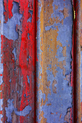 Close Up Rusted Door Textured Background