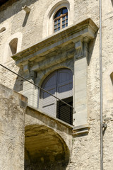 Bard Fortification lower entrance portal, Italy