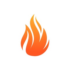fire Illustration Logo Vector