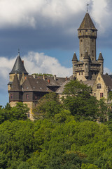 Fototapeta na wymiar Schloss Braunfels, Braunfels, Hessen, Deutschland