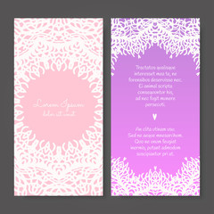 Wedding invitation template