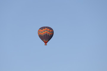 Hot Air Balloon Over Goreme Town