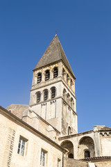 Fototapeta na wymiar Abbey of Tournus, France