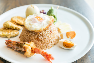 Tiger prawn fried rice