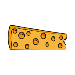 piece of cheese tasty fresh diet icon